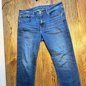 American Eagle Outfitters Men's Slim Jeans in Blue
